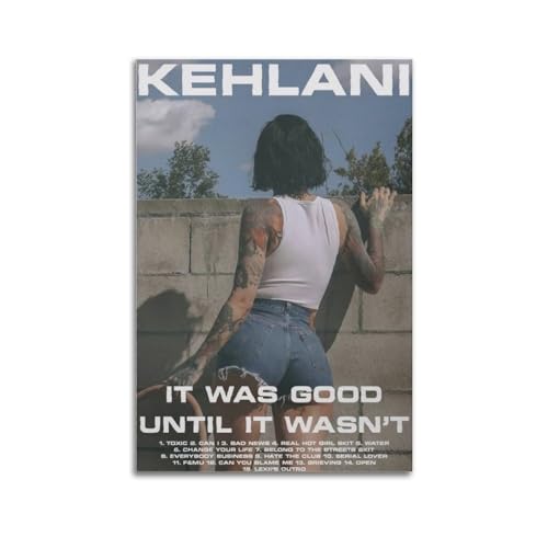 HNYDM Kehlani Poster, Kunstdekoration, Wandposter, Dekoration, Innenposter, Druck, Dekoration, Bar, Restaurant, Dekoration, Ästhetik, Poster, Wohnzimmer, Poster, 50 x 75 cm, ungerahmter Stil HNYDM Kehlani Poster, Kunstdekoration, Wandposter, Dekoration, Innenposter, Druck, Dekoration, Bar, Restaurant, Dekoration, Ästhetik, Poster, Wohnzimmer, Poster, 50 x 75 cm, ungerahmter Stil von HNYDM