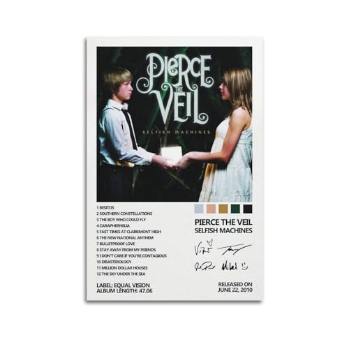 Poster, Motiv: Pierce The Veil Album, Poster, Kunstdekoration, Wandposter, Dekoration, Innenposter, Druck, Dekoration, Bar, Restaurant, Dekoration, Ästhetik, Poster, Wohnzimmer, Poster, 30 x 45 cm, Poster, Motiv: Pierce The Veil Album, Poster, Kunstdekoration, Wandposter, Dekoration, Innenposter, Druck, Dekoration, Bar, Restaurant, Dekoration, Ästhetik, Poster, Wohnzimmer, Poster, 30 x 45 cm, von HNYDM