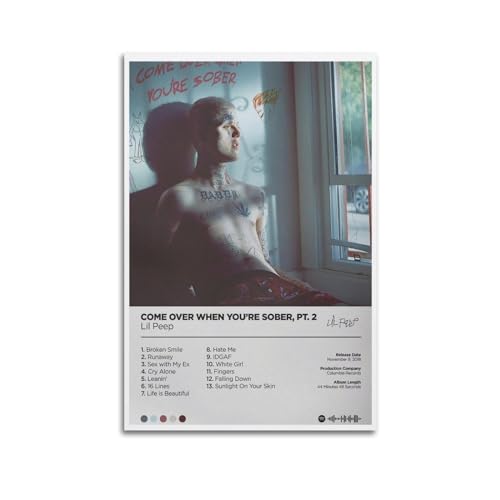 Poster "Lil Come over When You Are Sober Peep", Kunstdekoration, Wandposter, Dekoration, Innenposter, Druckdekoration, Bar, Restaurant, Dekoration, Ästhetik, Poster, Wohnzimmer, Poster, 60 x 90 cm Poster "Lil Come over When You Are Sober Peep", Kunstdekoration, Wandposter, Dekoration, Innenposter, Druckdekoration, Bar, Restaurant, Dekoration, Ästhetik, Poster, Wohnzimmer, Poster, 60 x 90 cm von HNYDM