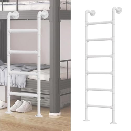 HNZHUXUE Etagenbettleiter Für Den Innenbereich – 100 Cm, 125 Cm, 130 Cm, 140 Cm, 145 Cm, 150 Cm, Etagenbettleiter, An Der Wand Montierte Eingangs- Und Ausgangsleiter Für Wohnheimwohnungen, Dachbodenle von HNZHUXUE
