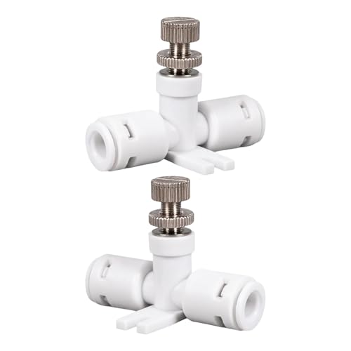 HNsdsvcd 2 Stücke Leckdosenschlauch RO Wassergeschwindigkeit Controller Wasserflussregler Einstellen Der Ventile Anschlussanpassung Zubehör RO Wasserregler HNsdsvcd 2 Stücke Leckdosenschlauch RO Wassergeschwindigkeit Controller Wasserflussregler Einstellen Der Ventile Anschlussanpassung Zubehör RO Wasserregler von HNsdsvcd