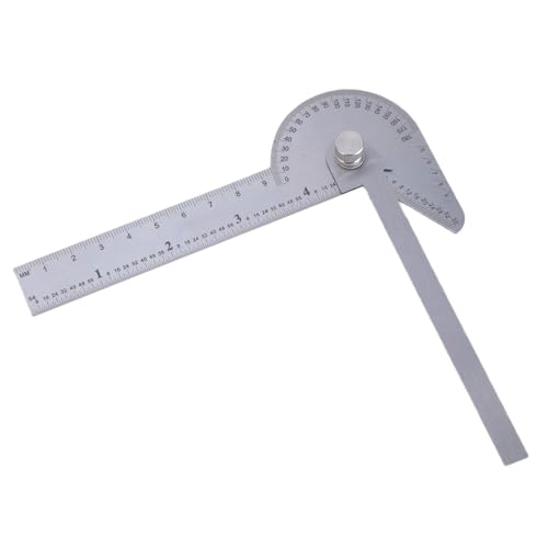 9 Cm 4 Zoll Mehrzweck Läufer Stahl Protraktor Mit Klarer Skala Für Genaue Messungen Und Multifunktionswinkel Benötigen Unterricht Klassenzimmer von HNsdsvcd