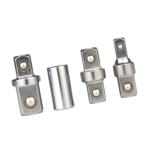 Doppelkopf Stahl Stahl Sockel 1/4 Bis 3/8 Oder 1/2 Zoll Quadrat Antriebsadapter Für Mechanik Und Handwerks Enthusiasten Sockeladapter Set Set von HNsdsvcd