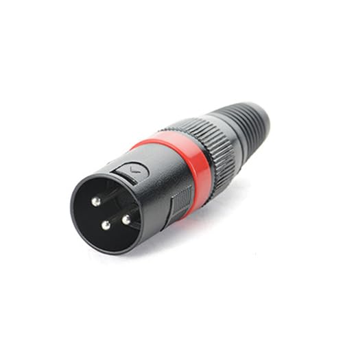 HNsdsvcd 3Pin Anschlüsse Männliche Weibliche 3 Pin Sound Stecker Mikrofone Kabelanschlüsse Lautsprecher Anschlüsse Unterhaltungselektronik Ausgeglichene Schallanschlüsse von HNsdsvcd