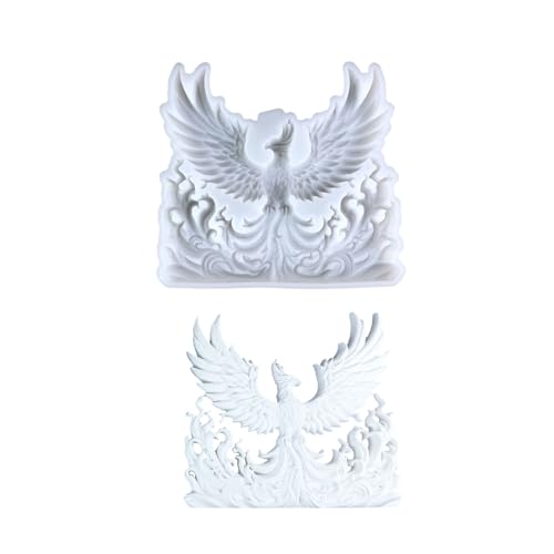 Lebensmittelqualität Silikonform Crafting Formen Phoenixe Form Wärmesistentes Silikontextur Für Ofen Und Mikrowelle Verwenden Silikonkuchenform von HNsdsvcd