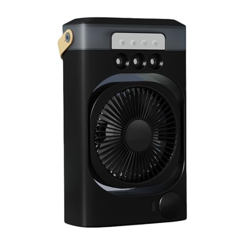 Tragbare Desktop Luftkühlgerät Klimaanlage Mit 3 Geschwindigkeitsanpassungen Und 7 LED Licht Perfekt Für Verschiedene Platz Tragbare Kleine Luftkühlventilator von HNsdsvcd