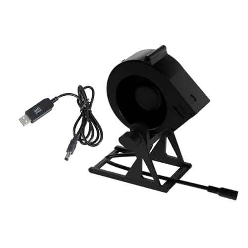 Tragbarer Tabletop Lüfter USB Versorgung 12 V Steigert Die Einstellbare Richtung Für Wärmeentlastungen Und Grillunterstützung 3800 U/Min 4 5 W 20cfm USB Angetrieben von HNsdsvcd