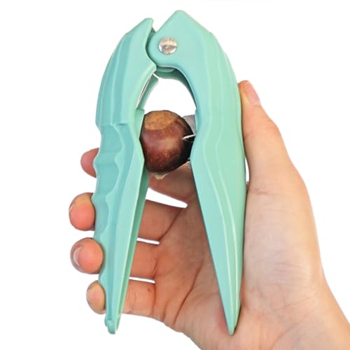 Tragbarer praktischer Kastanienschäler Walnusszange Öffner Küchenhelfer Kunststoff Kastanienschneider Home Kitchen Zubehör Kastanienclip Schäler von HNsdsvcd