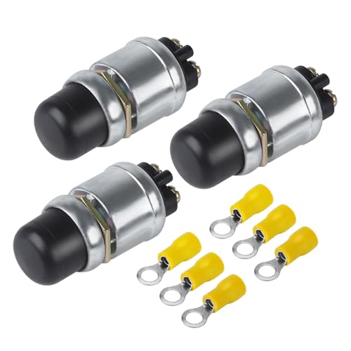Wasserdichte Motorstarter Druckknopf Set 50A Kapazität Automobilschalter Set Für LKW Boote Freien Maschinen Automobilstarter Switches von HNsdsvcd