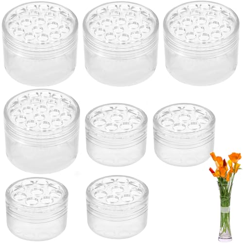 HO-SFSM 8 Stücke Transparenter Spiralstielhalter für Blumen,Spiralförmiger Ikebana-Stielhalter Hanataba Blumenhalter für Blumen DIY Blumengesteck Stielhalter von HO-SFSM
