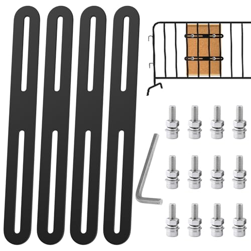 HO2NLE 4 Stück Zaunbefestigung für Briefkästen Schwarz 215 × 24mm Befestigungsset für Zaunbriefkasten Briefkasten Befestigung Doppelstabmattenzaun für Reparatur Befestigung DIY Projekte HO2NLE 4 Stück Zaunbefestigung für Briefkästen Schwarz 215 × 24mm Befestigungsset für Zaunbriefkasten Briefkasten Befestigung Doppelstabmattenzaun für Reparatur Befestigung DIY Projekte von HO2NLE