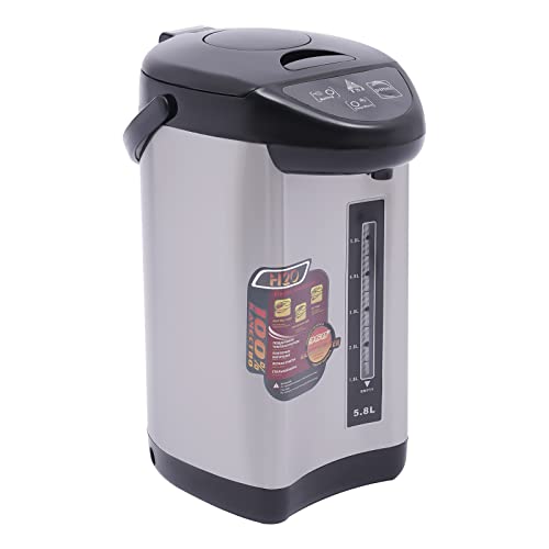 HOARLICN 5.8 Liter Edelstahl Wasserspender, Edelstahl Heißwasserspender Thermopot Wasserspender Dispender Doppelwandig Warmhaltefunktion Für Schulen, Büros, Hotelstels HOARLICN 5.8 Liter Edelstahl Wasserspender, Edelstahl Heißwasserspender Thermopot Wasserspender Dispender Doppelwandig Warmhaltefunktion Für Schulen, Büros, Hotelstels von HOARLICN