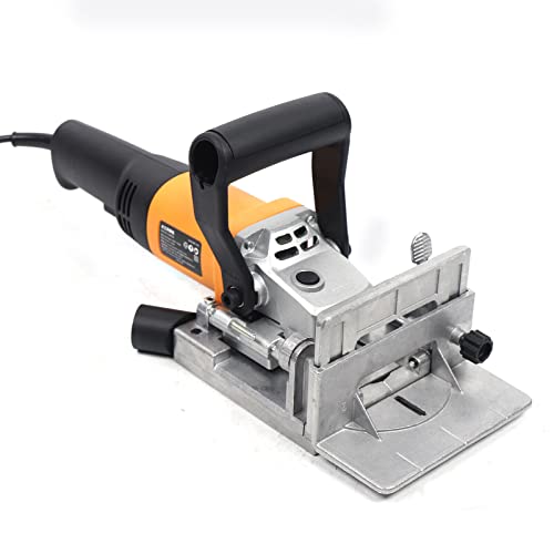HOARLICN Flachdübelfräse, Lamellenfräse Fräse Winkel Einstellbar 760 W 11600 U/Min Dübelfräse Staubbeutel HOARLICN Flachdübelfräse, Lamellenfräse Fräse Winkel Einstellbar 760 W 11600 U/Min Dübelfräse Staubbeutel von HOARLICN
