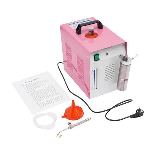 HOARLICN Wasserstoff Generator, 200W 220V 0.05-0.12mpa Wasserstoff Brennstoff Gasflamme Cryl Poliermaschine mit Flammenpistole mit 2 Spitzen Acrylkristallbuchstaben und Kunsthandwerk von HOARLICN
