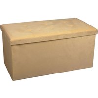 Beweglicher Pouf Abnehmbarer Sitzhocker für den Zugang zu Stauraum. von HOBAG