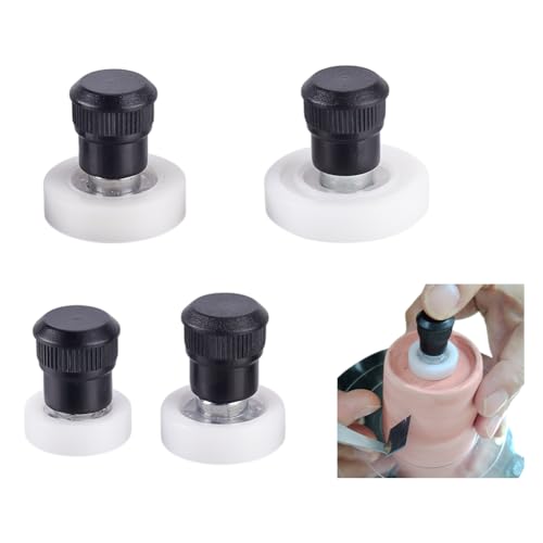 HOBBIESAY 1 Set 4 Größen Tondreh Und Trimm Spinner Werkzeug Praktisches Töpferscheiben Trimmer Werkzeug Ton Fixierwerkzeuge Professionelles Keramik Ton Finishing Werkzeug Set Für Töpfer Enthusiasten von HOBBIESAY