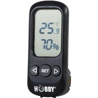 Hobby - Terra Check, digitales Hygrometer / Thermometer mit Saugnapf von HOBBY