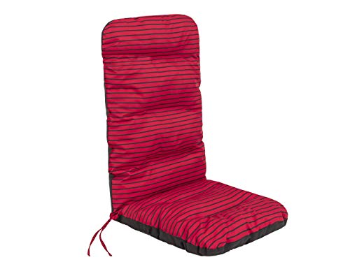 DOGGY Garden Pillow Basia RED Grid von HOBBYGARDEN