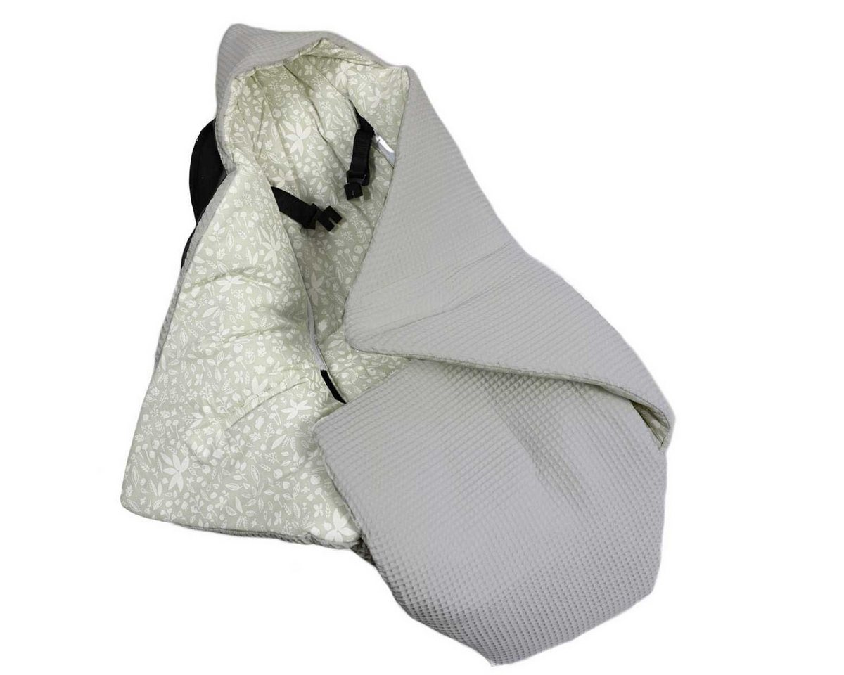 Babydecke Einschlagdecke Waffelmuster hellgrau/Waldzauber grau, HOBEA-Germany, 3- und 5-Punkt-Gurtsysteme Babydecke Einschlagdecke Waffelmuster hellgrau/Waldzauber grau, HOBEA-Germany, 3- und 5-Punkt-Gurtsysteme von HOBEA-Germany