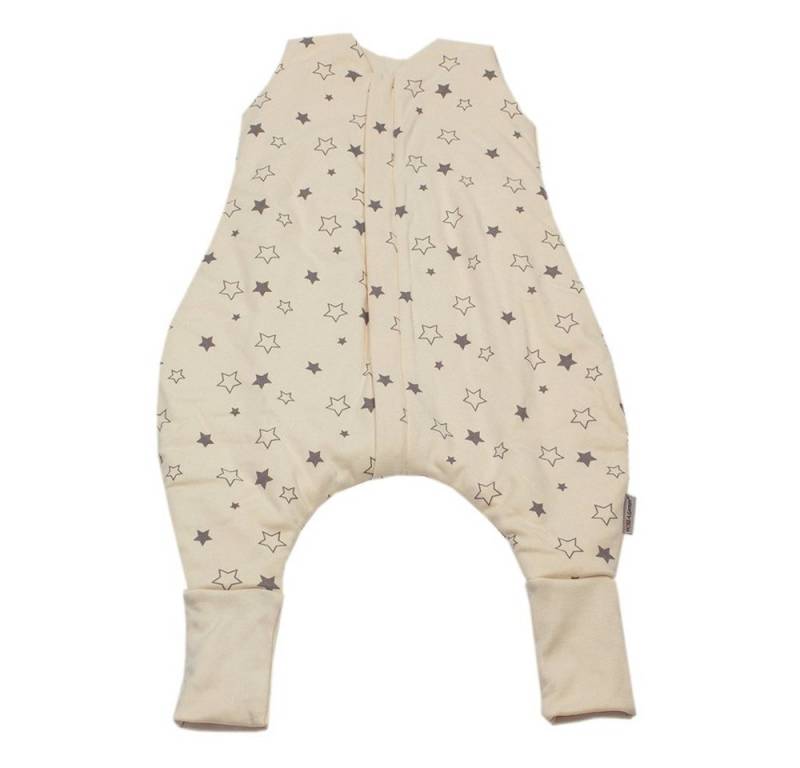 HOBEA-Germany Babyschlafsack Schlafsack Sterne beige M, mit Füßen und Beinen HOBEA-Germany Babyschlafsack Schlafsack Sterne beige M, mit Füßen und Beinen von HOBEA-Germany