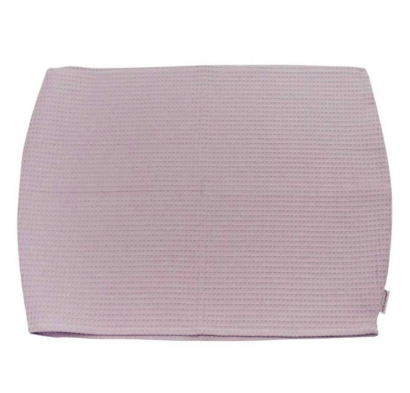 HOBEA-Germany Stillkissenbezug Baby Lagerungsbezug Waffelmuster mauve, 100% BIO Baumwolle von HOBEA-Germany