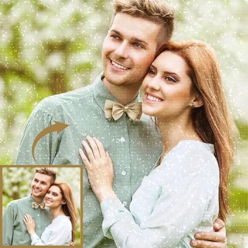 HOBULL Diamond Painting Eigenes Foto,5d Diamant Painting Bilder Erwachsene,DIY Personalisiert Diamant Art,Personalisiertes Diamond Art,Benutzerdefinierte Geschenke Home Decor,50x70cm HOBULL Diamond Painting Eigenes Foto,5d Diamant Painting Bilder Erwachsene,DIY Personalisiert Diamant Art,Personalisiertes Diamond Art,Benutzerdefinierte Geschenke Home Decor,50x70cm von HOBULL