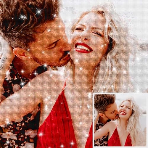 HOBULL Diamond Painting Eigenes Foto,Diamond Painting Personalisiert-Diamond Painting Selbst Gestalten,Diamond Painting mit Eigenem Foto, Personalisiert für Full Drill Home Decor HOBULL Diamond Painting Eigenes Foto,Diamond Painting Personalisiert-Diamond Painting Selbst Gestalten,Diamond Painting mit Eigenem Foto, Personalisiert für Full Drill Home Decor von HOBULL