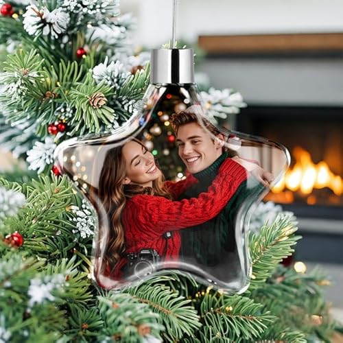 Personalisierte Weihnachtskugeln mit Foto Weihnachtsbaumschmuck,Christbaumkugeln selbst gestalten,Personalisierte Weihnachtsdekorationen für den Weihnachtsbaum für Familie,Freunde und Verwandte Personalisierte Weihnachtskugeln mit Foto Weihnachtsbaumschmuck,Christbaumkugeln selbst gestalten,Personalisierte Weihnachtsdekorationen für den Weihnachtsbaum für Familie,Freunde und Verwandte von HOBULL