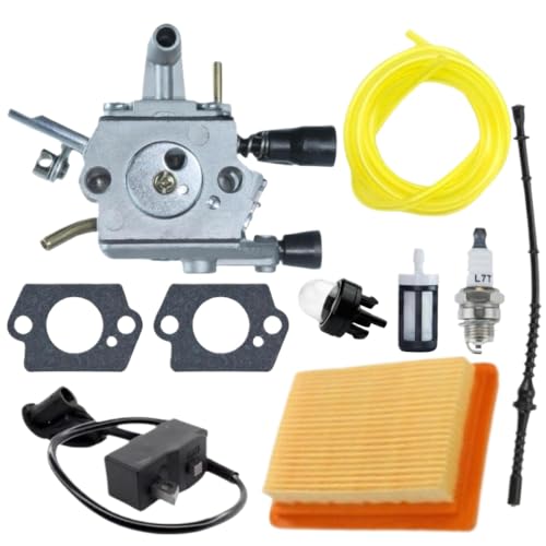 Carburetor-kompatibel mit FS120 FS200 TS200 FS250 FS250R FS300 FS350 FR350 MOMER MODELLE SEVENTION Kompatibel mit C1Q-S51 C1Q-S82 C1Q-S83 C1Q-S162(C1Q-S83 Set) von HOBXMFY