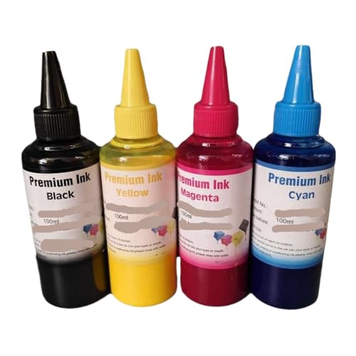 HOBXMFY 4pc 100ml Tintenpigment kompatibel mit T04A T04B T912 WF-C8690 WF-C8190 WF-C8610-Druckermodelle HOBXMFY 4pc 100ml Tintenpigment kompatibel mit T04A T04B T912 WF-C8690 WF-C8190 WF-C8610-Druckermodelle von HOBXMFY