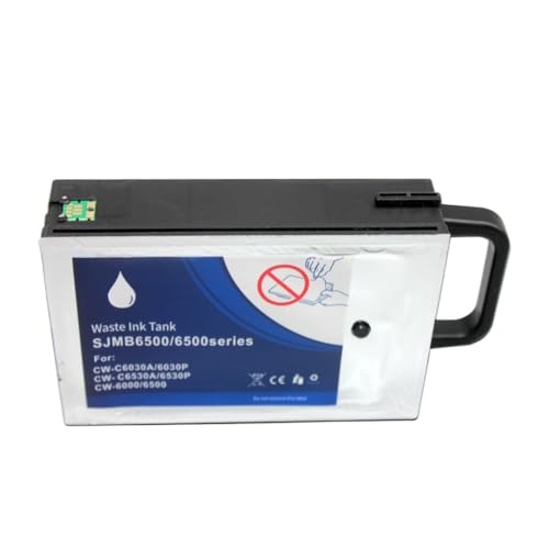 HOBXMFY Kompatible Wartungskastenabfall Tinten Tank SJMB6500 C33S021501 Kompatibel mit ColorWorks CW-C6000 CW-C6030 CW-C6500 CW-C6530-Drucker Ersatzteil(2PC SJMB6500) von HOBXMFY
