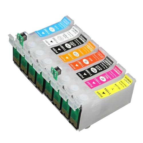 HOBXMFY Leere Tintenpatronen kompatibel mit R2000 59 Drucker U ciss System Combo -Bogen -Chips T1591 Modell HOBXMFY Leere Tintenpatronen kompatibel mit R2000 59 Drucker U ciss System Combo -Bogen -Chips T1591 Modell von HOBXMFY