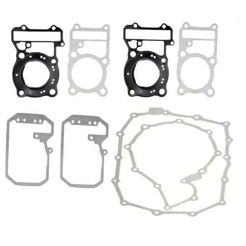 Motor Kurbelgehäusekupplungsabdeckung Zylinderdichtung Kits Eingestellt mit Steed400 VLX400 NC26 Motorcycles 1989-1994 Modelljahre(1set) von HOBXMFY