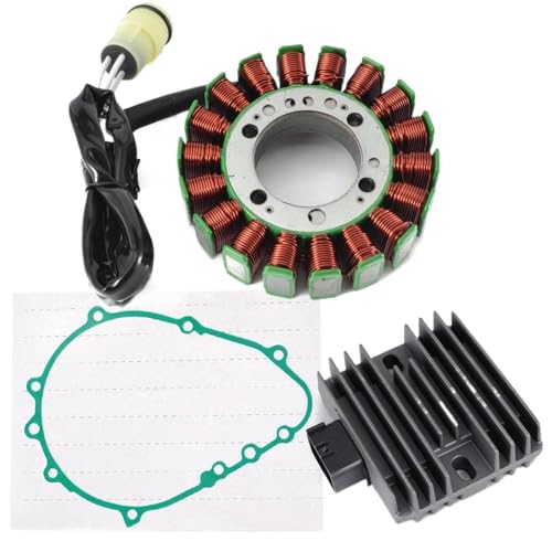 Regler -Gleichrichterstatator -Spulendichtung Abdeckung mit ZR750 Z750 Z750S ZR1000 Z1000 Passt ZR Z 750 1000 Modelle an(A) von HOBXMFY
