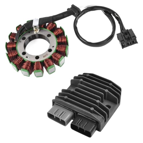 Regler-Gleichrichterstator-Spulendichtung mit - 10R 1000 ZX1000 ZX-10R ZX10R ZX1000D6F 7F 7FA-Modelle 2006 2007 Jahr kompatibel(B) von HOBXMFY
