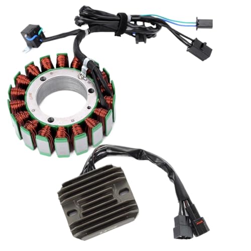SV1000 SV1000S Stator Coil Regulator Gleichrichter Dichtungsabdeckung kompatibel mit den Modellen 2003 2004 2006 2007 SV1000 und SV1000S(B) von HOBXMFY