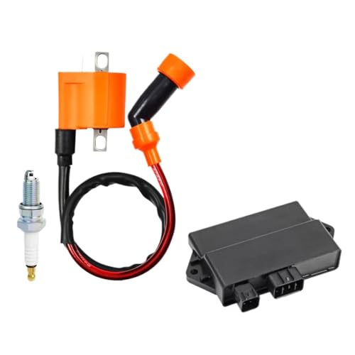 Zündspule und Zündkerzekabine kompatibel mit 350 2004-2013 Warrior 350 YFM 350 2002-2004 5YT-85540-00-00 FITS-Ersatzteil Kompatibel mit ATV Quad Bike Zündspule und Zündkerzekabine kompatibel mit 350 2004-2013 Warrior 350 YFM 350 2002-2004 5YT-85540-00-00 FITS-Ersatzteil Kompatibel mit ATV Quad Bike von HOBXMFY
