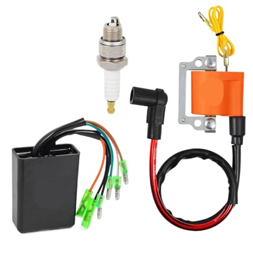 Zündspulen -Zündkerze kompatibel mit G1 Gas 2 Cycle Motor Fits CAR Cart 1986 Modelle Ersatzteil J10 85540 20 00 355 82310 Zündspulen -Zündkerze kompatibel mit G1 Gas 2 Cycle Motor Fits CAR Cart 1986 Modelle Ersatzteil J10 85540 20 00 355 82310 von HOBXMFY