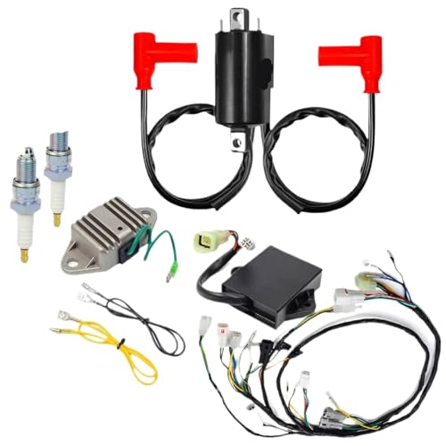 Zündspulenverdrahtung Kabelbaumzündungssteck -Kit -Box -Regler -Regler kompatibel mit 350 ATV 1997 2001 Modelle 3GG 82590 20 00 Fits Banshee Ersatzteile Zündspulenverdrahtung Kabelbaumzündungssteck -Kit -Box -Regler -Regler kompatibel mit 350 ATV 1997 2001 Modelle 3GG 82590 20 00 Fits Banshee Ersatzteile von HOBXMFY