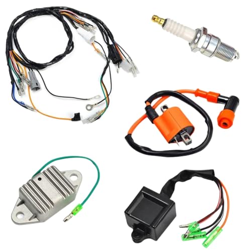 Zündspulenverteiler Regulierungsregler Kabelbaum Assy kompatibel mit 200ccm-Modellen Passform 200 YFS200 1997-2001 Ersetzt OEM 3JM-82590-10-00 Zündspulenverteiler Regulierungsregler Kabelbaum Assy kompatibel mit 200ccm-Modellen Passform 200 YFS200 1997-2001 Ersetzt OEM 3JM-82590-10-00 von HOBXMFY