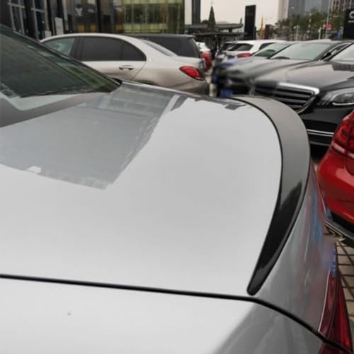 HOCAH Auto Heckspoiler für Mercedes Benz E-Klasse W213 Limousine 4 Türer 2022 2023 AMG Stil Spoiler Kofferraum Dachspoiler Spoiler Körper Styling Außen Zubehör,Glossy Black von HOCAH