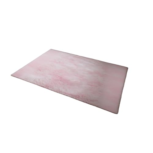 Extra Große Teppiche Schlafzimmer 100 x 90 cm rutschfest, Warm Halten Kurzfloriger Weicher Wohnzimmerteppich für Wohnzimmer, Schlafzimmer, Kinderzimmer, Rosa Extra Große Teppiche Schlafzimmer 100 x 90 cm rutschfest, Warm Halten Kurzfloriger Weicher Wohnzimmerteppich für Wohnzimmer, Schlafzimmer, Kinderzimmer, Rosa von HOCEDO