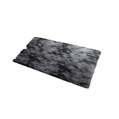 Extra Große Teppiche Schlafzimmer 110 x 90 cm rutschfest, Warm Halten Kurzfloriger Weicher Wohnzimmerteppich für Wohnzimmer, Schlafzimmer, Kinderzimmer, Dunkelgrau Extra Große Teppiche Schlafzimmer 110 x 90 cm rutschfest, Warm Halten Kurzfloriger Weicher Wohnzimmerteppich für Wohnzimmer, Schlafzimmer, Kinderzimmer, Dunkelgrau von HOCEDO