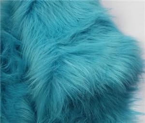 HOCEDO 50/100x160cm Multi Farben Plüsch Spielzeug Stoff Lange Haare Kunstpelz Stoff Hand Machen DIY Hintergrund Pelz Stoff von HOCEDO