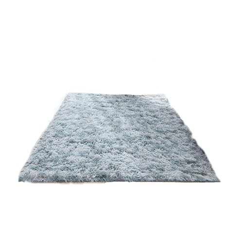 HOCEDO Langflor Teppiche 170 x 260 cm Wärmeisolierend, Wärmespeichernd, rutschfest Waschbarer Moderner Teppiche, Wasser Grau von HOCEDO