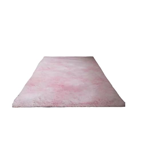 HOCEDO Langflor Teppiche 190 x 240 cm Wärmeisolierend, Wärmespeichernd, rutschfest Waschbarer Moderner Teppiche, Rosa von HOCEDO
