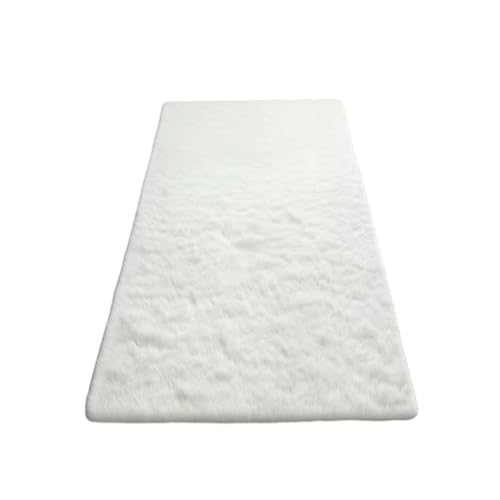 Waschbarer Teppich 130 x 200 cm rutschfest, Warm Halten Vielseitiger Indoor Outdoor-Teppich für Wohnzimmer, Schlafzimmer, Kinderzimmer, Babyzimmer, Weiß Waschbarer Teppich 130 x 200 cm rutschfest, Warm Halten Vielseitiger Indoor Outdoor-Teppich für Wohnzimmer, Schlafzimmer, Kinderzimmer, Babyzimmer, Weiß von HOCEDO