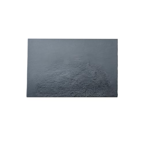 Waschbarer Teppich 190 x 220 cm rutschfest, Warm Halten Kurzflor Boho Teppich Anpassbar für Wohnzimmer, Schlafzimmer, Kinderzimmer, Silbergrau Waschbarer Teppich 190 x 220 cm rutschfest, Warm Halten Kurzflor Boho Teppich Anpassbar für Wohnzimmer, Schlafzimmer, Kinderzimmer, Silbergrau von HOCEDO