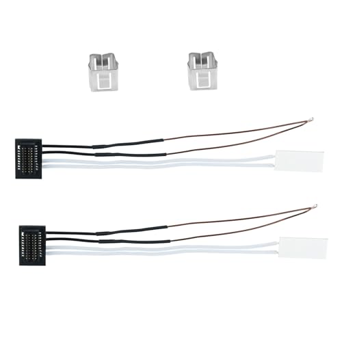 2sets 24V 48W keramischer Heizungs-Thermistor mit Halteklemmen-P1 Serie kompatibel mit Bambulab P1P P1S P1S Combo 3D Drucker Zubehör Teile von HOCENWAY