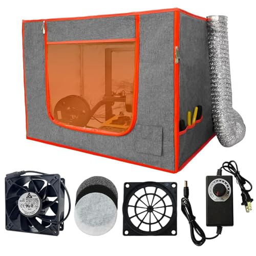 Dual-Position-Harz 3D-Drucker Gehäuse Abdeckung Zelt mit Verstellbarer Belüftung Auspuffventilator-Kit Kompatibel mit Creality Anycubic Elegoo Serie Mars 5 Ultra, Photon Mono 4 Harz UV 3D-Drucker Dual-Position-Harz 3D-Drucker Gehäuse Abdeckung Zelt mit Verstellbarer Belüftung Auspuffventilator-Kit Kompatibel mit Creality Anycubic Elegoo Serie Mars 5 Ultra, Photon Mono 4 Harz UV 3D-Drucker von HOCENWAY